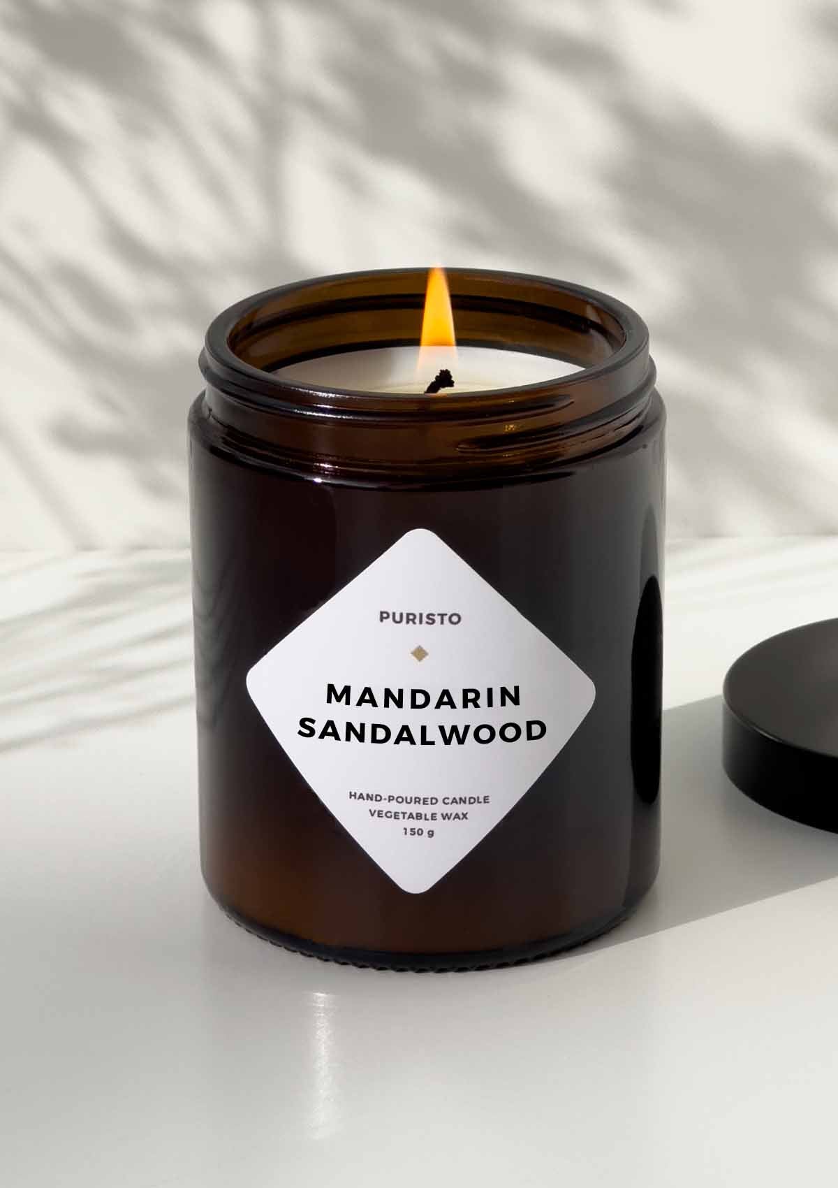 MANDARIN + SANDALWOOD · DUFTKERZE