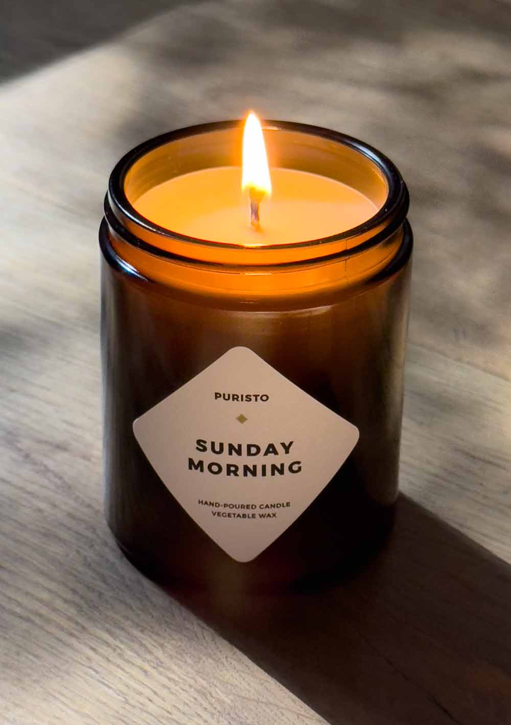 SUNDAY MORNING · SCENTED CANDLE